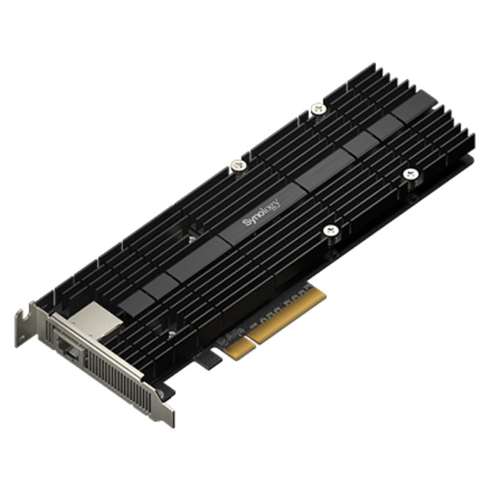 Synology E10M20-T1 Tarjeta de red 10 GbE con 2 ranuras SSD M.2 Synology E10M20-T1 Tarjeta de red 10 GbE con 2 ranuras SSD M.2